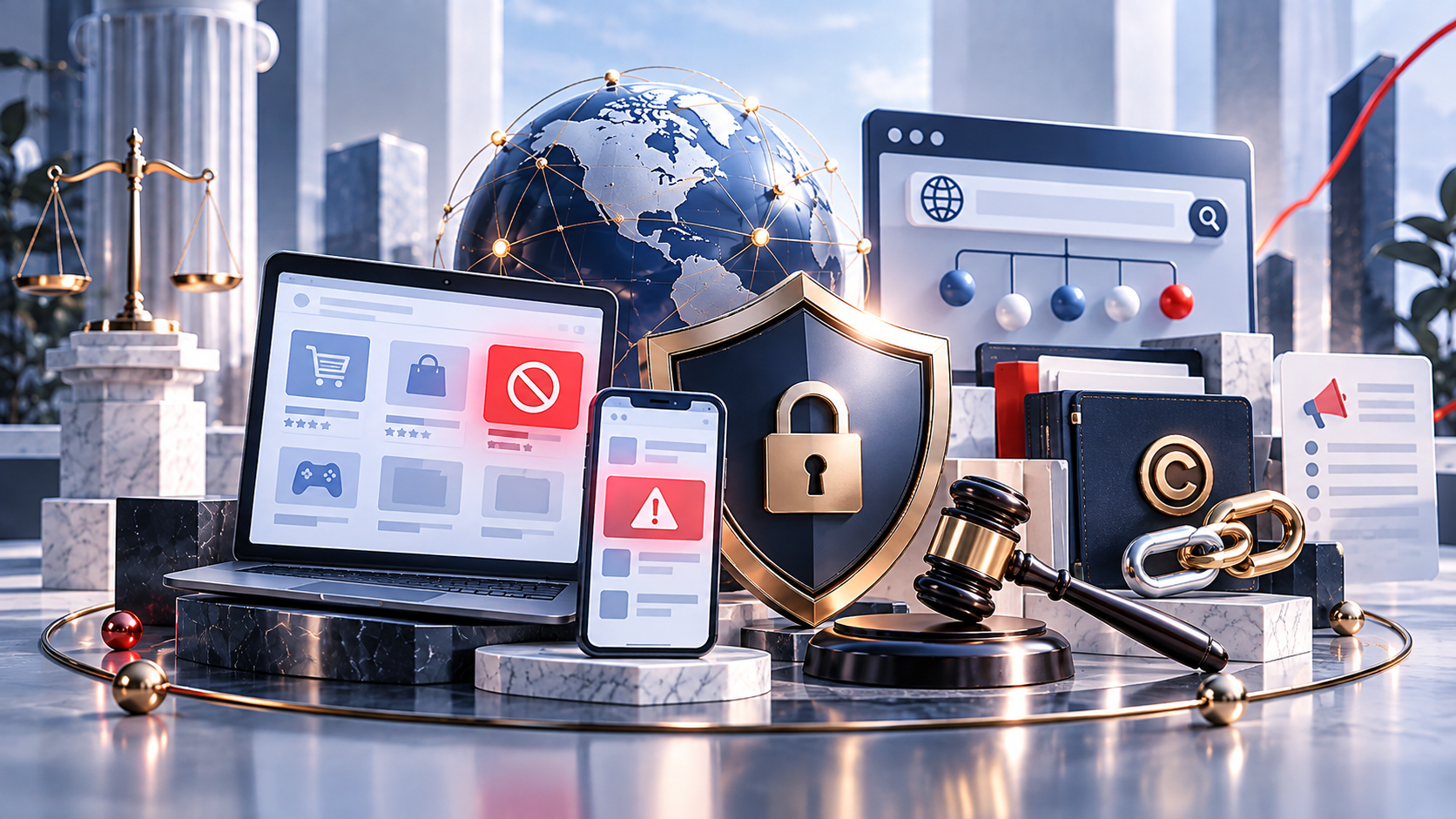 Защита IP, платформенные и доменные споры
